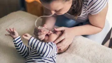 faire passer le rhume d’un bébé 