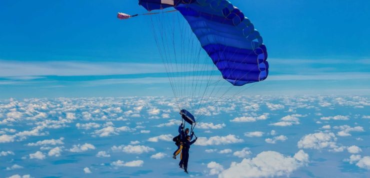 faire un saut en parachute