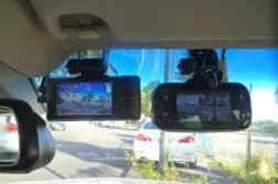 Conduire avec une caméra embarquée