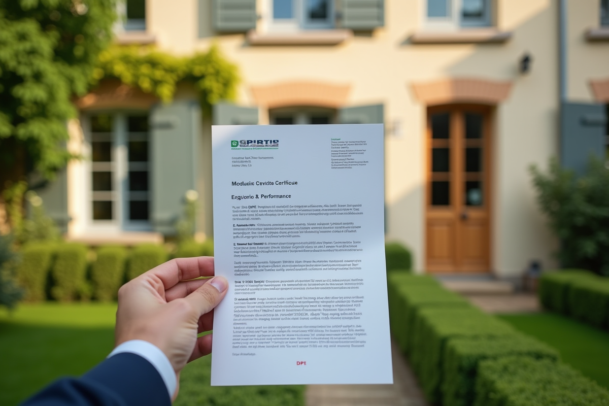 certificat immobilier