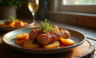 Boudin aux pommes au four : l’alchimie parfaite des arômes