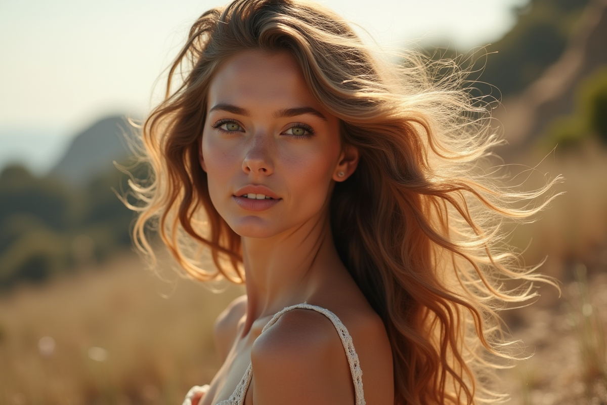 cheveux volumineux