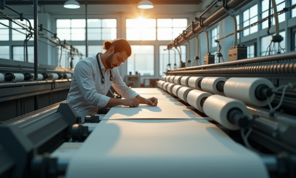 Tissu moderne : Découvrez le processus de fabrication moderne des tissus