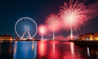 Splendeur nocturne : feux d’artifice à La Rochelle en 2025
