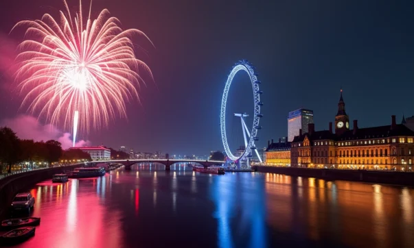 Les secrets des feux d’artifice du Nouvel An à Londres