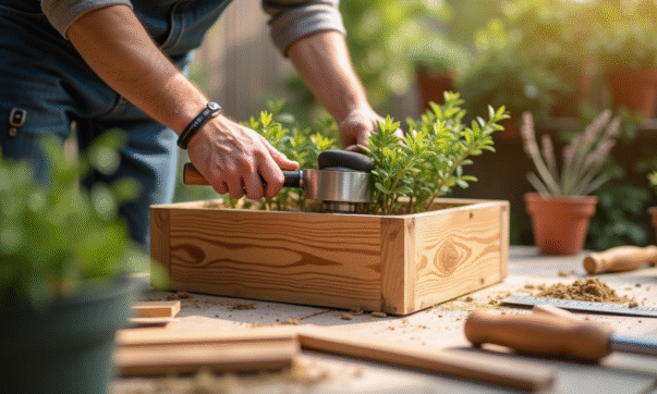 Fabriquer son bac à fleurs en bois : un projet DIY facile pour les débutants